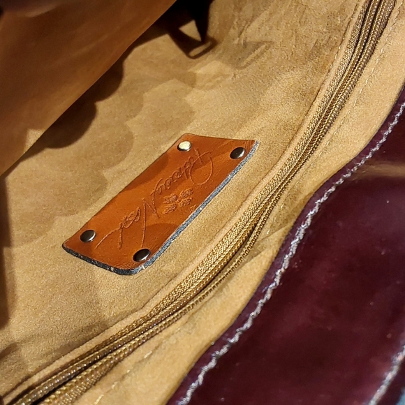 PATRICIA NASH LEOPARD NWOT HAIRCALF BROWN LEATER BACKPACK/ SHOULDER BAG - Picture 6 of 9